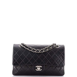 Chanel Medium Vintage Classic Double Flap Bag Quilted Lambskin